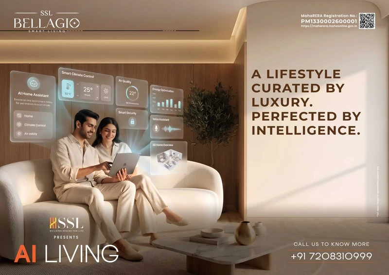 SSL Bellagio Dombivali Landscaped Green Spaces and Security